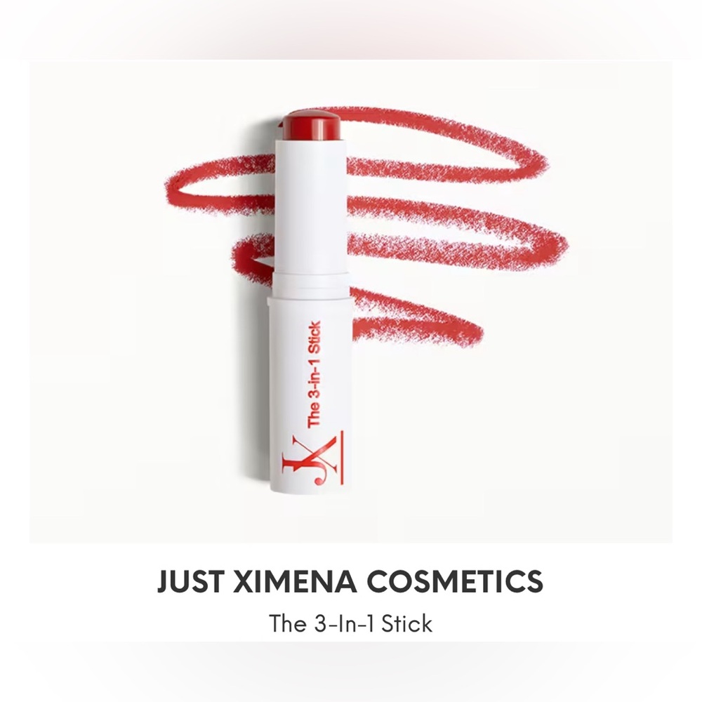 JUST XIMENA COSMETICS
3-In-1 Stick, blush/highlighter/lipstick 7 g
I'm Delicious
